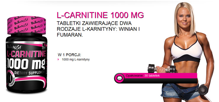 BioTech L-Carnitine 1000 mg
