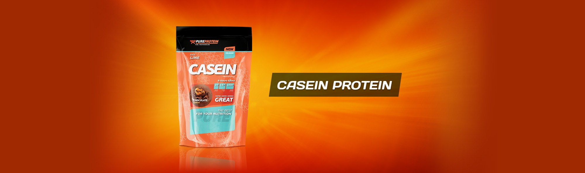 Казеин Casein Protein Base Line от Pure Protein