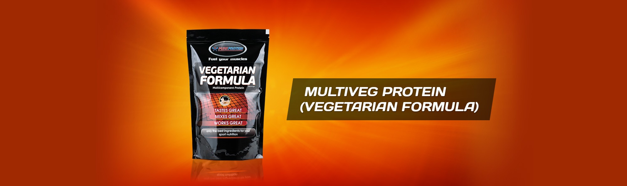 Комплексный протеин для вегетарианцев Multiveg Protein Multi Line от PureProtein