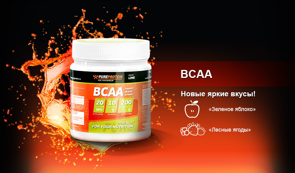 BCAA BCAA Additive Line от PureProtein