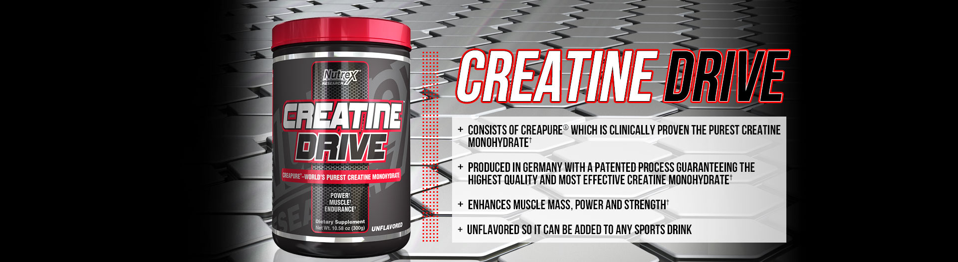 Креатин Nutrex Creatine DRIVE Black