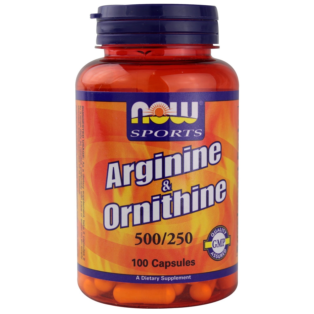 NOW Arginine Ornithine 100